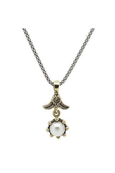 Söğütlü Serisi Renk Seçenekli Zirkon Taşlı Gümüş Kadın Kolye - 8