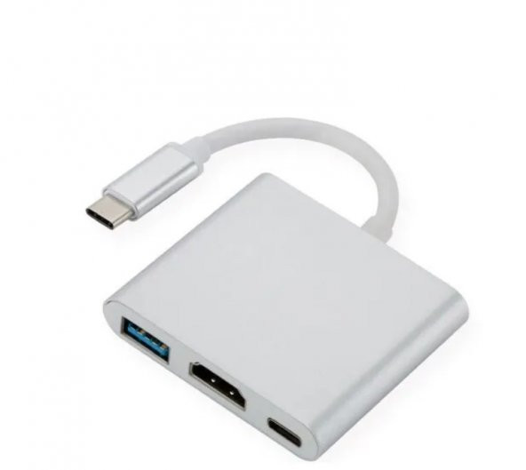 Technow Airsky HC-04D Type-c USB-C to 5 in 1 Adaptör Çevirici - 6
