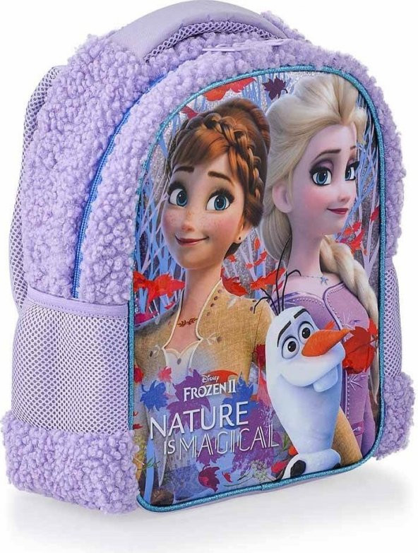 Ottonya Frozen Nature Is Magical Anaokulu Çantası 48014 - Resim 2