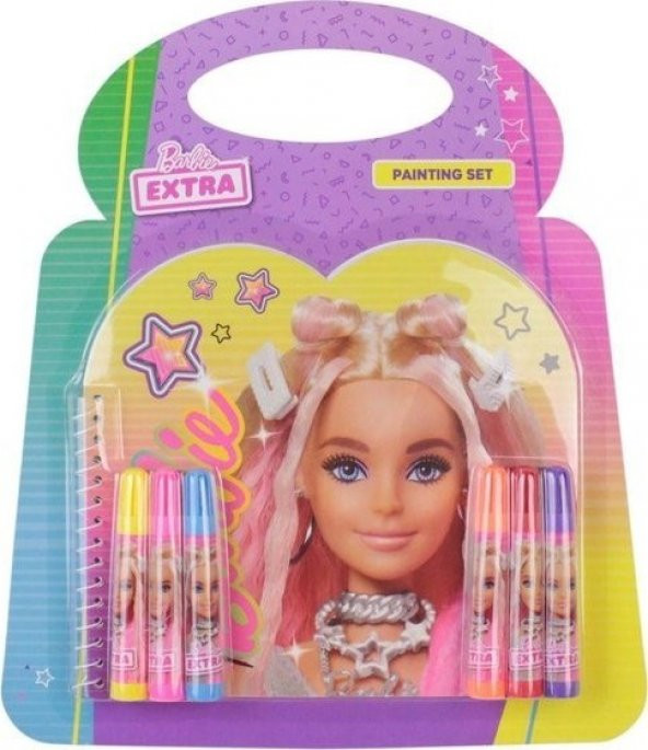 Dolphin Barbıe B-0200 Boyama Seti-Blisterli