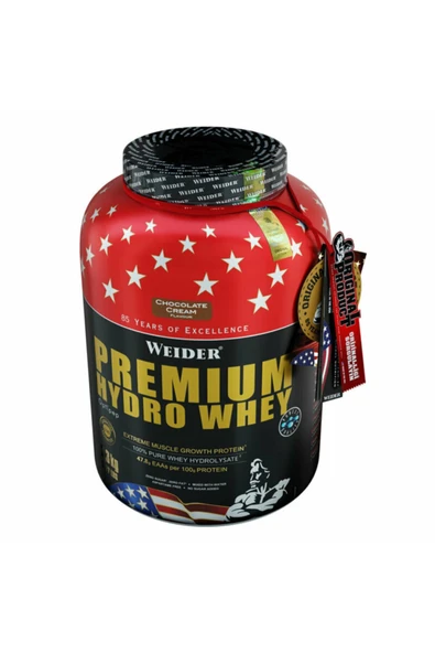 Premium Hydro Whey Protein Tozu 2300 Gr - Çikolata-krema - 2