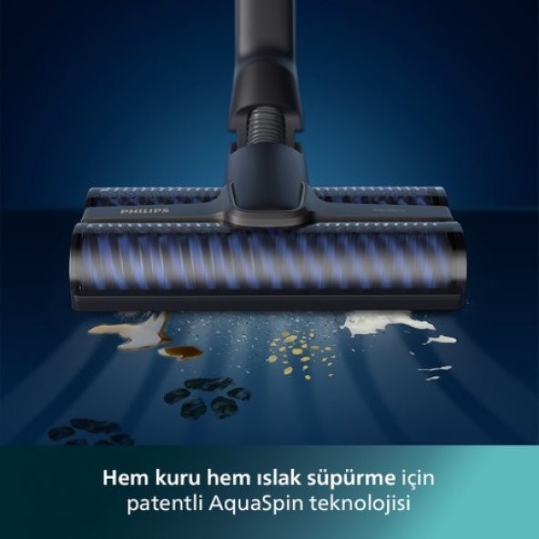 Philips Aqua Trio 9000 Serisi XW9383/01 25.2 V Islak Kuru Şarjlı Süpürge - 5