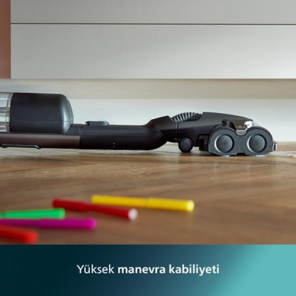Philips Aqua Trio 9000 Serisi XW9383/01 25.2 V Islak Kuru Şarjlı Süpürge - 10
