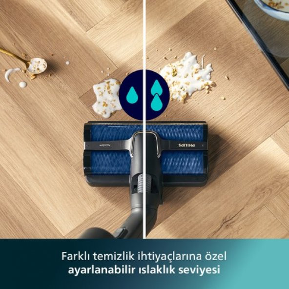 Philips Aqua Trio 9000 Serisi XW9383/01 25.2 V Islak Kuru Şarjlı Süpürge - 12