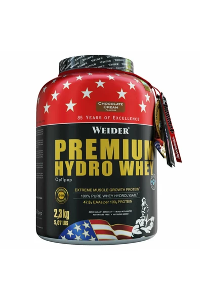 Premium Hydro Whey Protein Tozu 2300 Gr - Çikolata-krema - 3