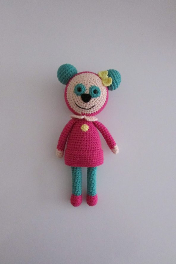Kare Takımı Amigurumi Organik Oyuncak - 3
