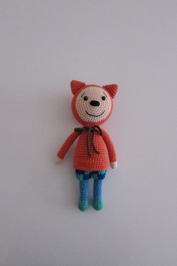 Kare Takımı Amigurumi Organik Oyuncak - 4