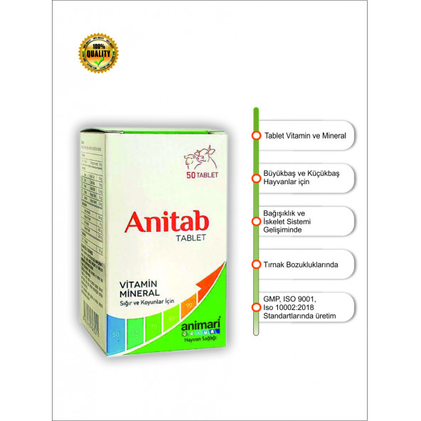Anitab Tablet Vitamin Mineral
