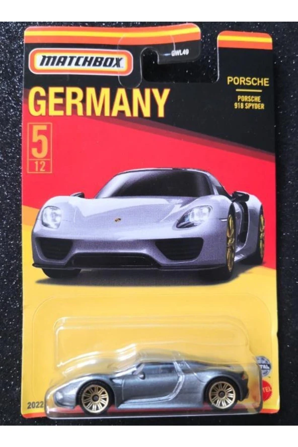 Matchbox Koleksiyon Özel Seri Metal Model Araç Porsche 918 Spyder