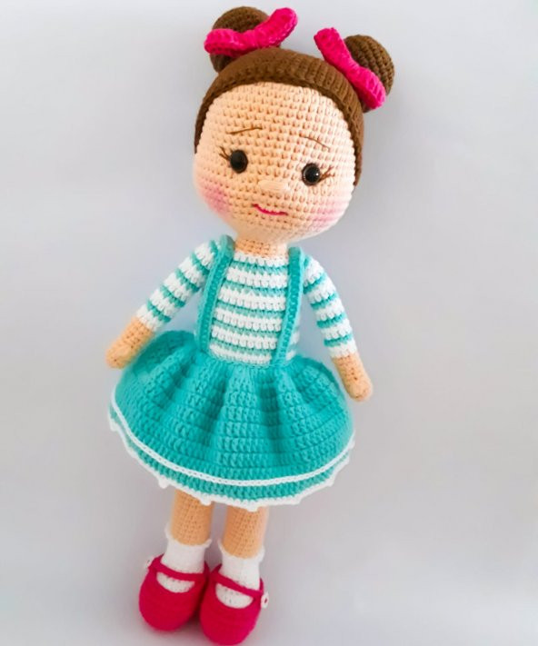 Şirin Bebek Amigurumi Organik Oyuncak ürün görseli 1