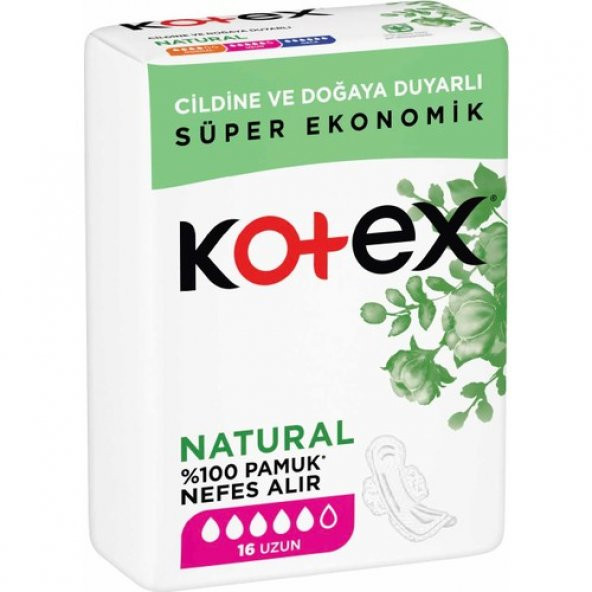 Kotex Ultra Natural 16Lı Uzun - 2