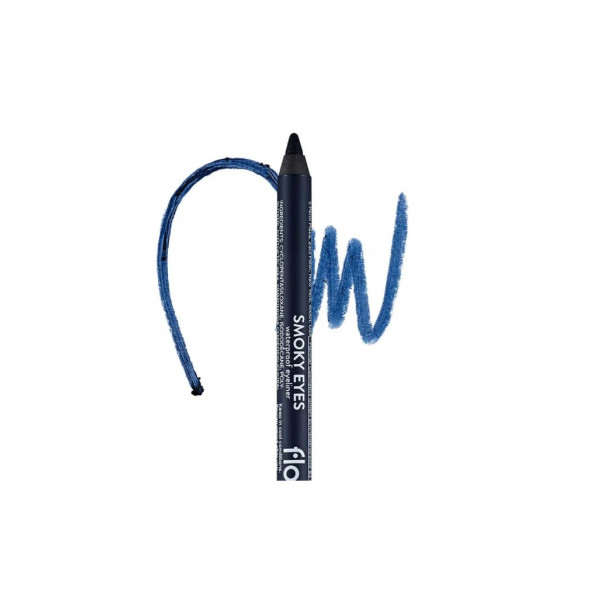 Flormar Smoky Eyes Waterproof Eyeliner 004 Royal Blue - 3