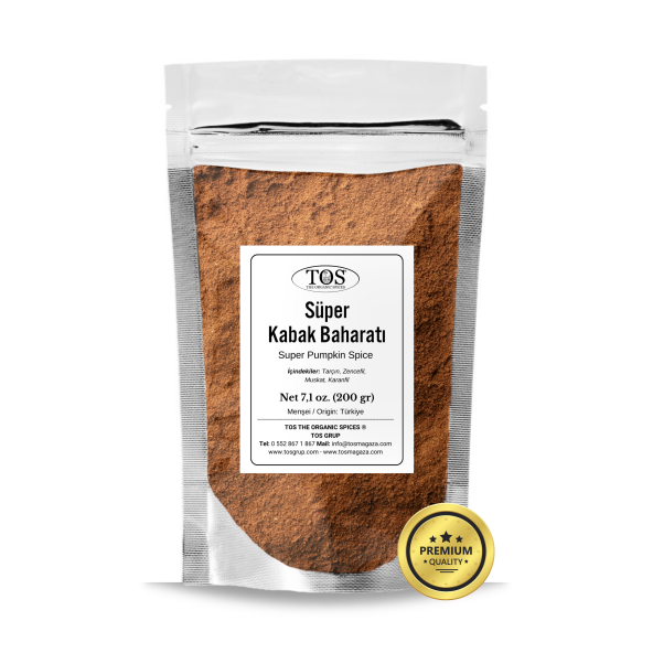Süper Kabak Baharatı 200 gr (1. Kalite)