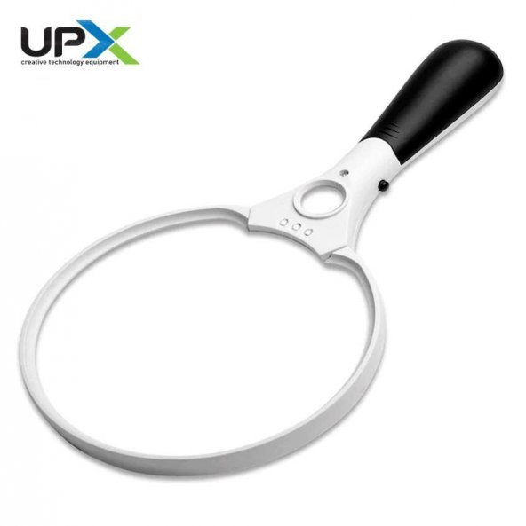 Upx 605B Led Işıklı El Tipi Büyüteç (3x 4,5x 25x Diopter) - 4