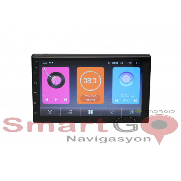 UNIVERSAL ANDROİD 12.0 DOKUNMATİK 7'' 4+32 CARPLAYLİ - Resim 3