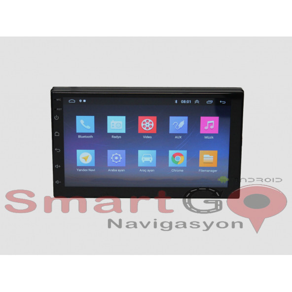 UNIVERSAL ANDROİD 12.0 DOKUNMATİK 7'' 4+32 CARPLAYLİ - Resim 4