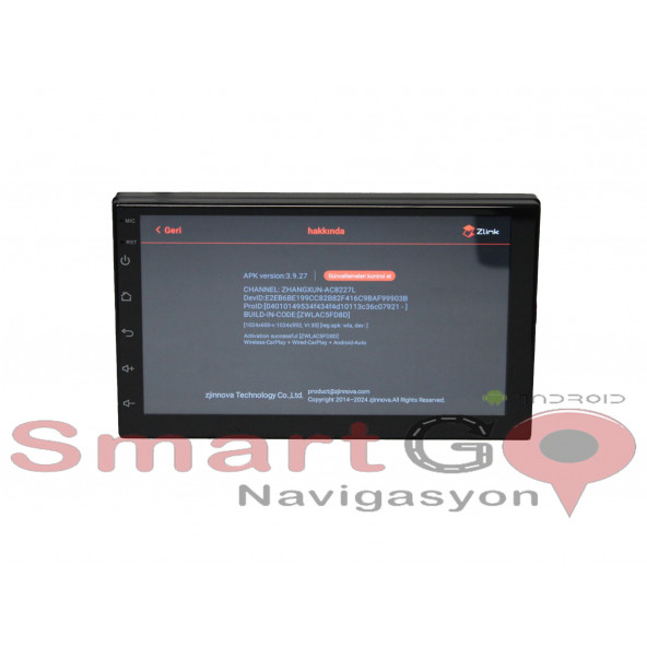 UNIVERSAL ANDROİD 12.0 DOKUNMATİK 7'' 4+32 CARPLAYLİ - Resim 7