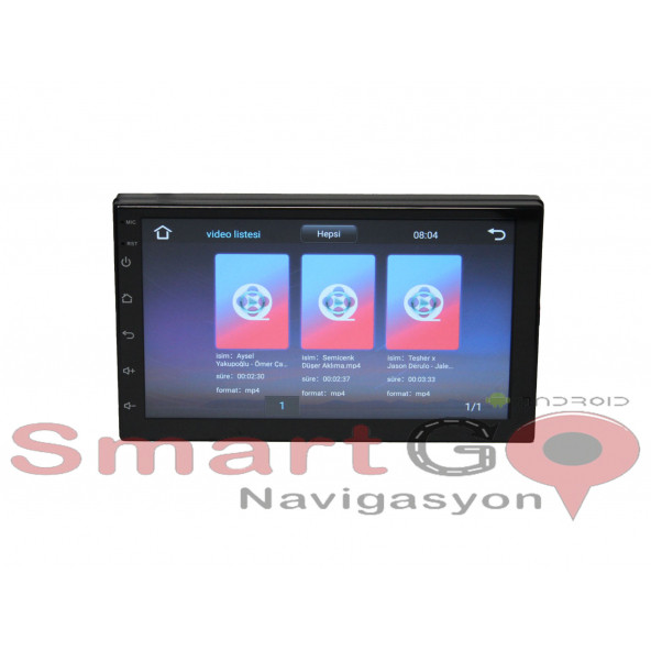 UNIVERSAL ANDROİD 12.0 DOKUNMATİK 7'' 4+32 CARPLAYLİ - Resim 9