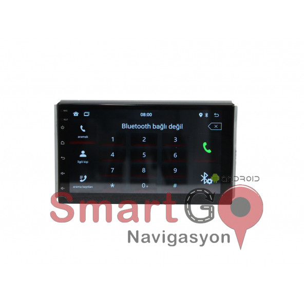 UNIVERSAL ANDROİD 12.0 DOKUNMATİK 7'' 4+32 CARPLAY - 2