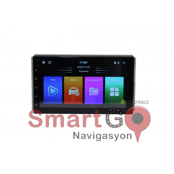UNIVERSAL ANDROİD 12.0 DOKUNMATİK 7'' 4+32 CARPLAY - 5