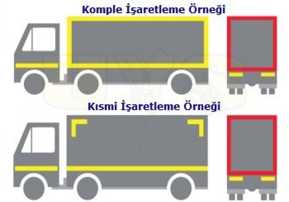 3M 983-72 Kırmızı Reflektif Şerit Bant 55 mm x 50 mt - 2