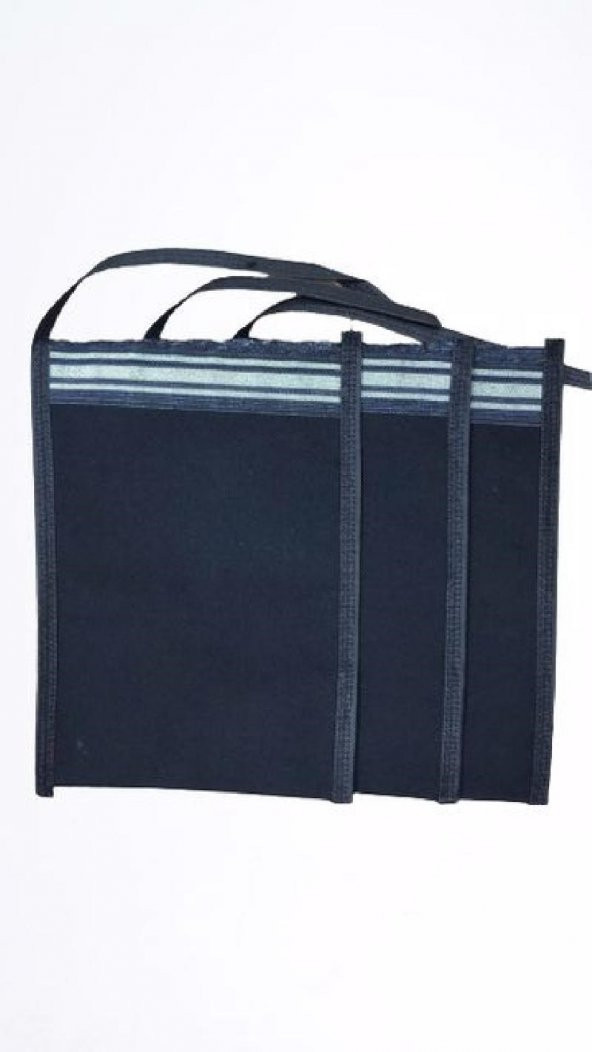 Bora Kadir Güler Siyah Kalın Krep Kese 12 Adet - 2