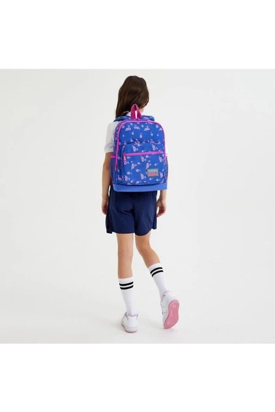 Coral High Kids 2'li Okul Çanta Seti - Kız Çocuk Lavanta Pembe Flamingo Desenli - 2