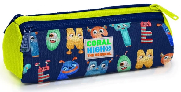 Coral High Anaokul ve İlkokul 1 Sınıf Okul Çantası Seti - Sevimli Harfler - Erkek - 4