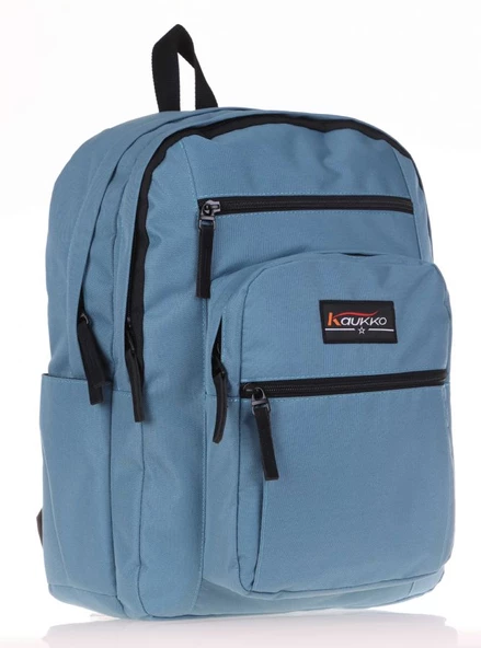 Kaukko Full Pocket Okul ve Günlük Sırt Çantası - Mavi