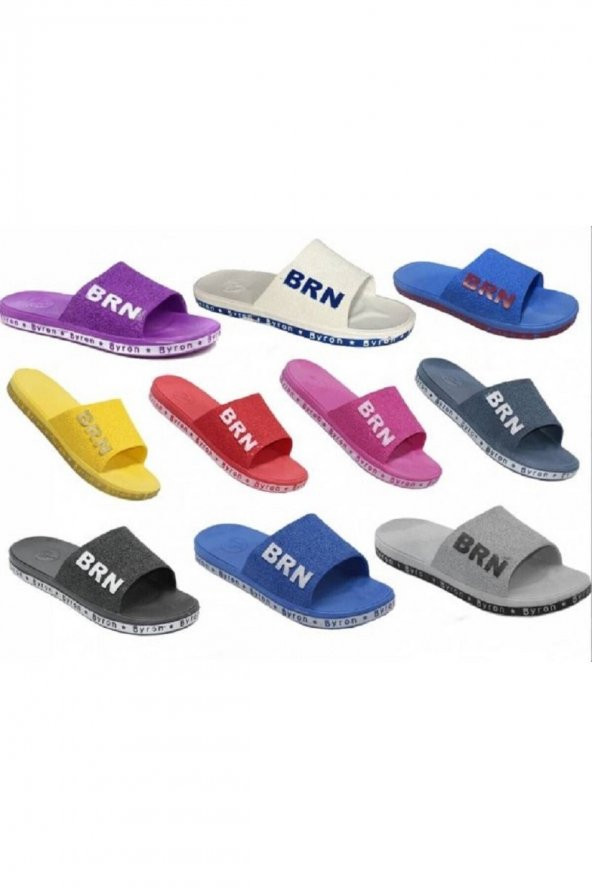 Brn Erkek Kaydırmaz Terlik Unisex Gri Kaymaz Terlik - 2