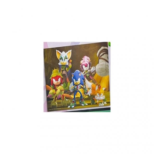 LAÇO SONIC 100 PARÇA PUZLE SO7908,Çocuklar İçin Sonic Prime Puzzle - 2