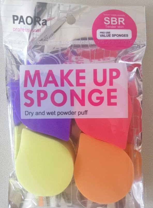 Paora makyaj süngeri 4 lü