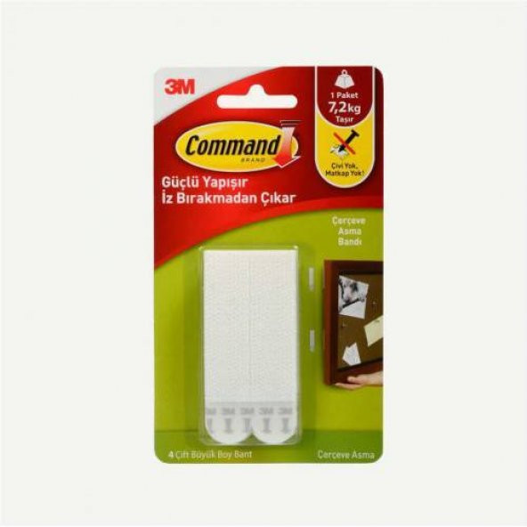 3M COMMAND 17206 BÜYÜK BOY CIRT CIRT BANT ÜCRETSİZ KARGO