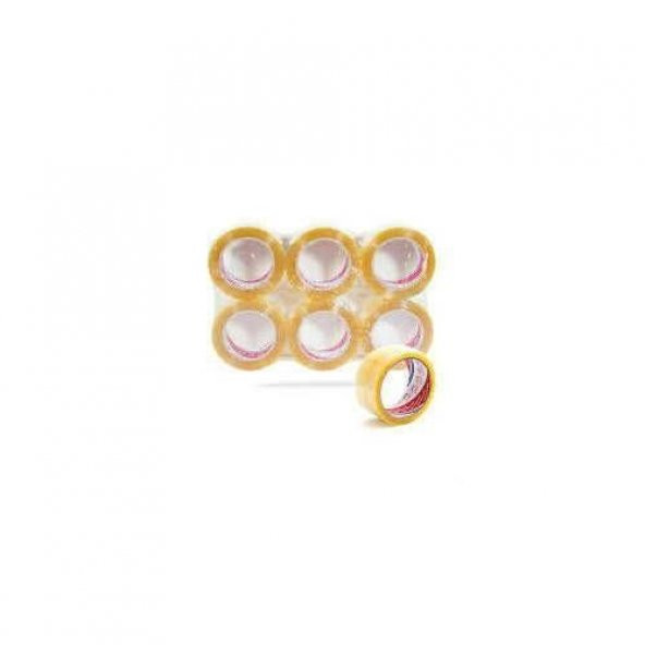 Ve-ge Koli Bandı 45mm x 40 mt. Şeffaf 6 lı Paket ÜCRETSİZ KARGO