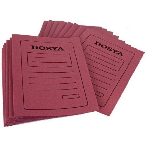 TAM KAPAK DOSYA 50Lİ PAKET ÜCRETSİZ KARGO