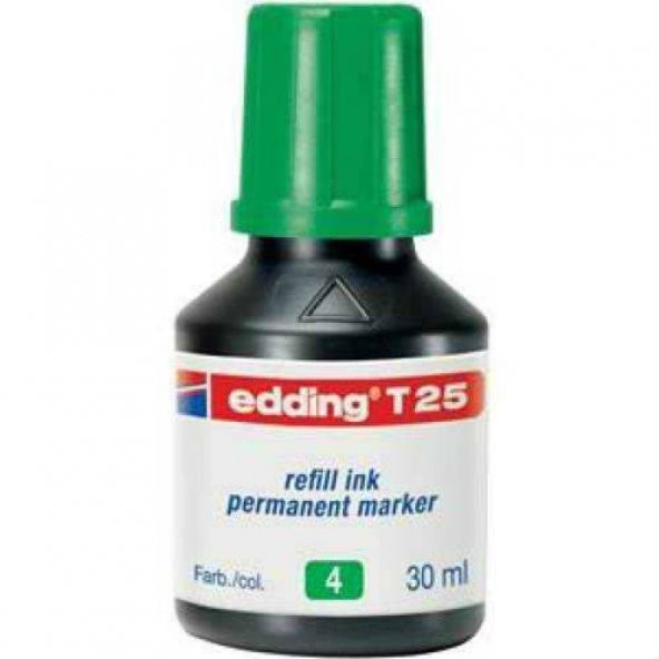 EDDING PERMANENT KALEM MÜREKKEBİ 30 ML E-T25 YEŞİL Ücretsiz Kargo ürün görseli