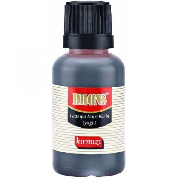 ISTAMPA MÜREKKEBİ 50 CC KIRMIZI ÜCRETSİZ KARGO ürün görseli