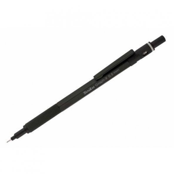 Scrikss Graph X Versatil Kalem Metal 0.5 MM Mat Siyah