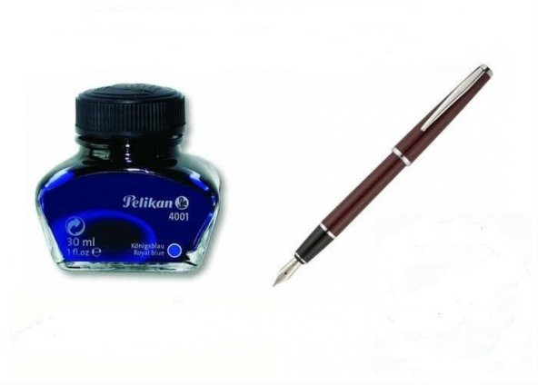 SCRIKSS 33 DOLMAKALEM + PELİKAN DOLMA KALEM MÜREKKEBİ 30 ML ürün görseli