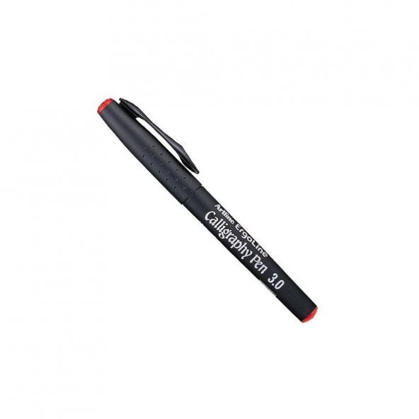 ARTLINE KALİGRAFİ KALEMİ KIRMIZI 3.0MM KESİK UÇLU ERGOLINE 243 - 1