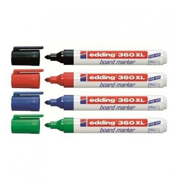 Edding 360 XL Doldurulabilir Tahta Kalemi 4 Adet Karışık Renk ürün görseli