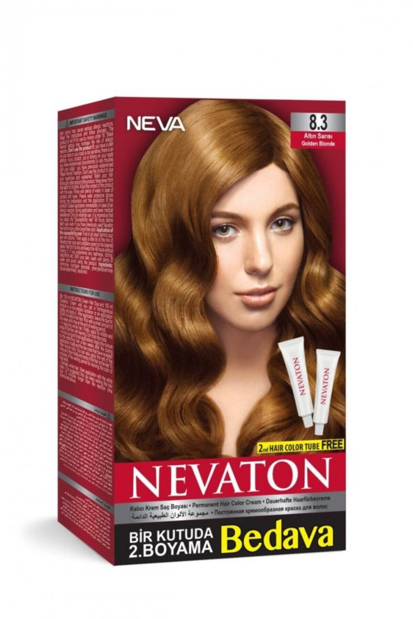 Saç Boyası Seti 8.3 Altın Sarısı 8698636611763