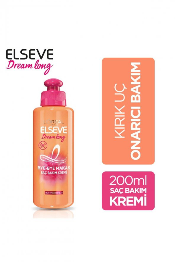 Loréal Paris Dream Long Bye-bye Makas Saç Bakım Kremi 200 ml