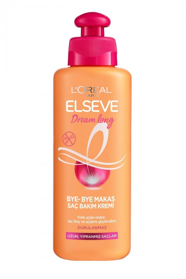 Loréal Paris Dream Long Bye-bye Makas Saç Bakım Kremi 200 ml - 2