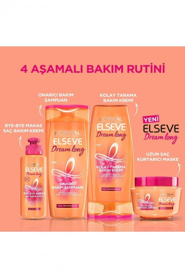 Loreal Paris Dream Long Onarıcı Bakım Şampuanı 450 Ml - 7
