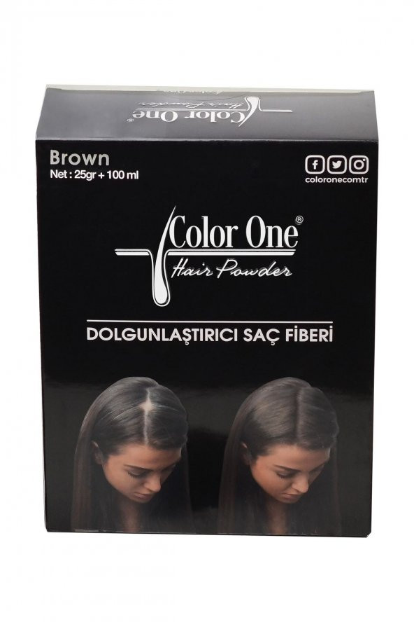 Saç Pudrası - Color One Hair Powder Brown 8681695317202