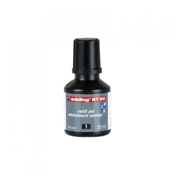 Bt30 Beyaz Tahta Kalemi Mürekkebi 30ml Siyah