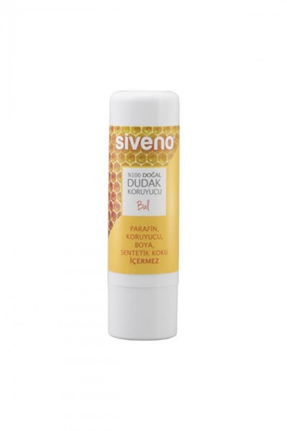 Siveno 100 Doğal Dudak Koruyucu – Bal 6g - 1
