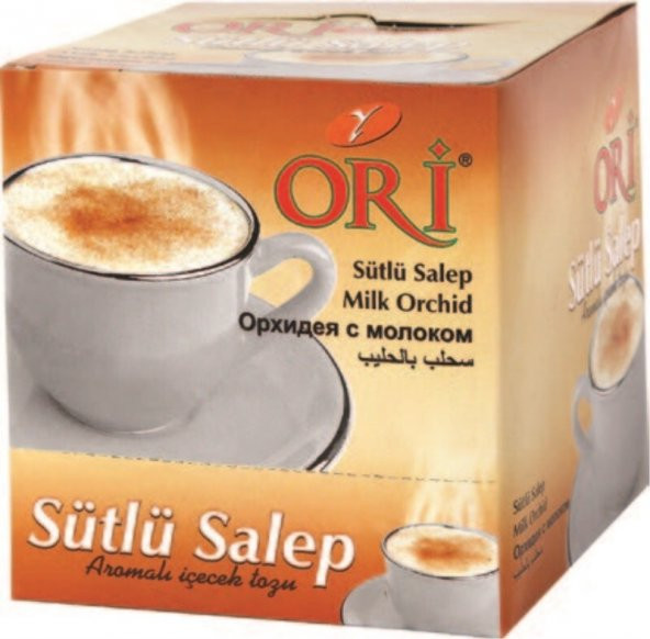 ORİ SÜTLÜ SAHLEP TEK İÇİMLİK İÇECEK 20 PAKET ürün görseli