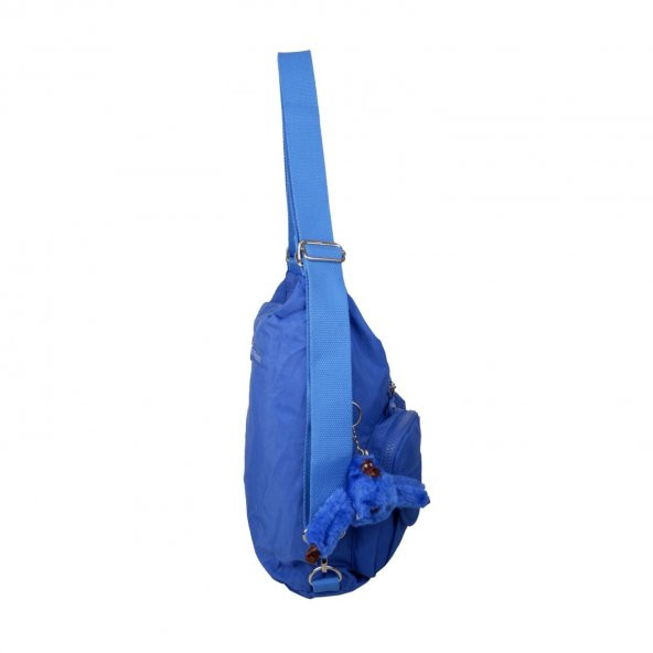 Kenyon Cox 2198 Klinkır Kumaş Hafif Sırt ve Kol Çantası Mavi - 5